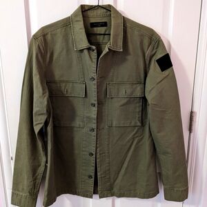 SALE TODAY ONLY All Saints Vintage Green Kaki Men Shirt